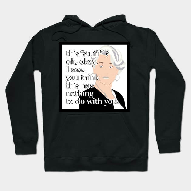 This "stuff"? Hoodie by gaysondesigns